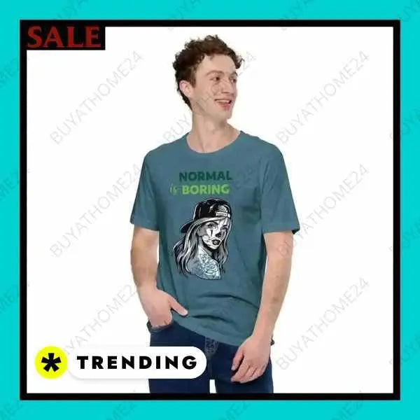 • Rundhalsshirts I Herren & Damen T-Shirt XS - 5XL - BUYATHOME24