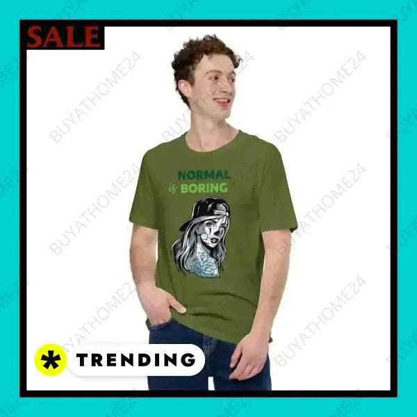 • Rundhalsshirts I Herren & Damen T-Shirt XS - 5XL - BUYATHOME24