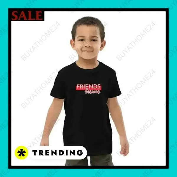 • Rundhalsshirts I Kurzarm Kinder T-Shirt 3-14 Jahre - BUYATHOME24