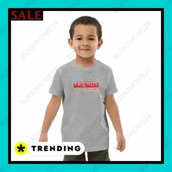 • Rundhalsshirts I Kurzarm Kinder T-Shirt 3-14 Jahre - BUYATHOME24