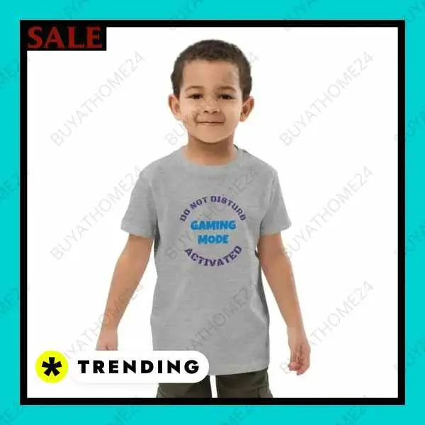 • Rundhalsshirts I Kurzarm Kinder T-Shirt 3-14 Jahre - BUYATHOME24