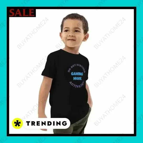 • Rundhalsshirts I Kurzarm Kinder T-Shirt 3-14 Jahre - BUYATHOME24