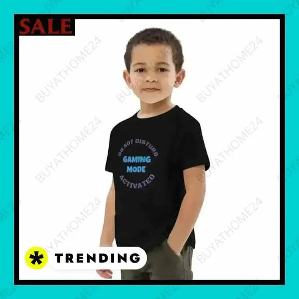 • Rundhalsshirts I Kurzarm Kinder T-Shirt 3-14 Jahre - BUYATHOME24