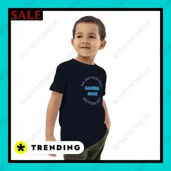 • Rundhalsshirts I Kurzarm Kinder T-Shirt 3-14 Jahre - BUYATHOME24