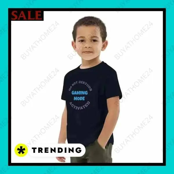 • Rundhalsshirts I Kurzarm Kinder T-Shirt 3-14 Jahre - BUYATHOME24