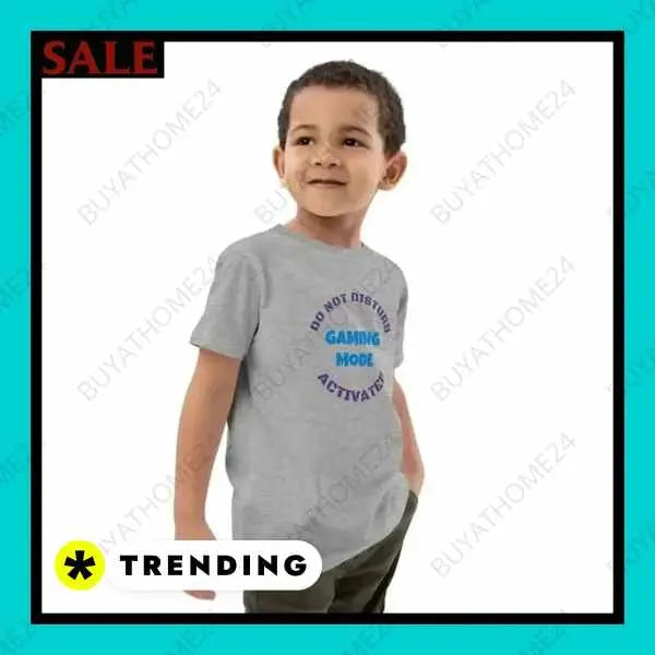 • Rundhalsshirts I Kurzarm Kinder T-Shirt 3-14 Jahre - BUYATHOME24