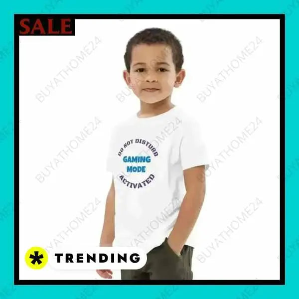 • Rundhalsshirts I Kurzarm Kinder T-Shirt 3-14 Jahre - BUYATHOME24