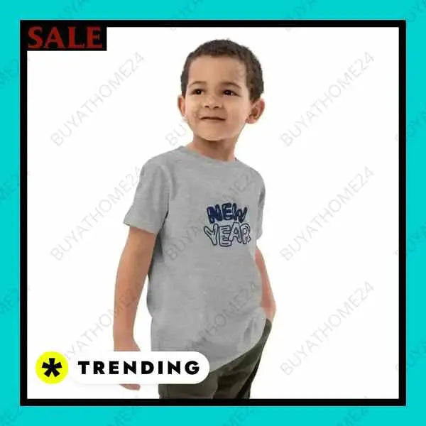 • Rundhalsshirts I Kurzarm Kinder T-Shirt 3-14 Jahre - BUYATHOME24