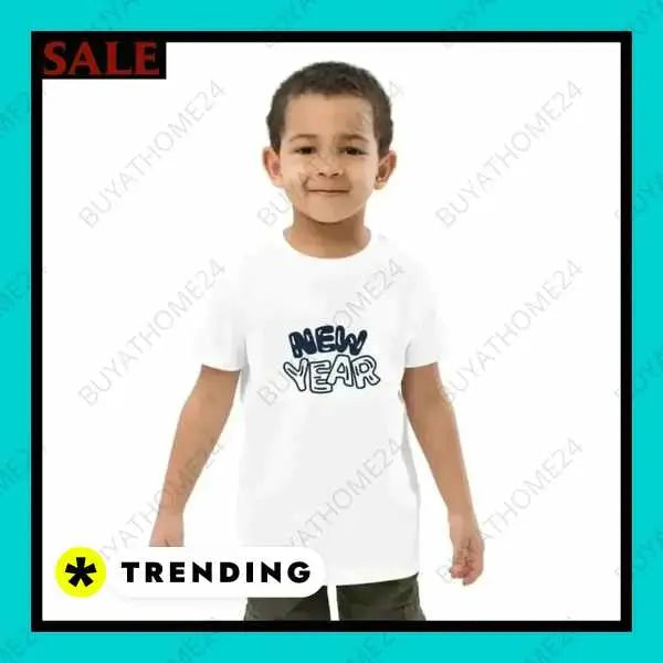 • Rundhalsshirts I Kurzarm Kinder T-Shirt 3-14 Jahre - BUYATHOME24