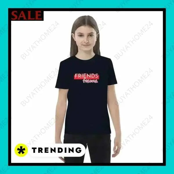 • Rundhalsshirts I Kurzarm Kinder T-Shirt 3-14 Jahre - BUYATHOME24