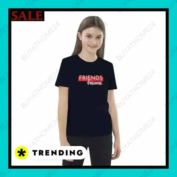 • Rundhalsshirts I Kurzarm Kinder T-Shirt 3-14 Jahre - BUYATHOME24