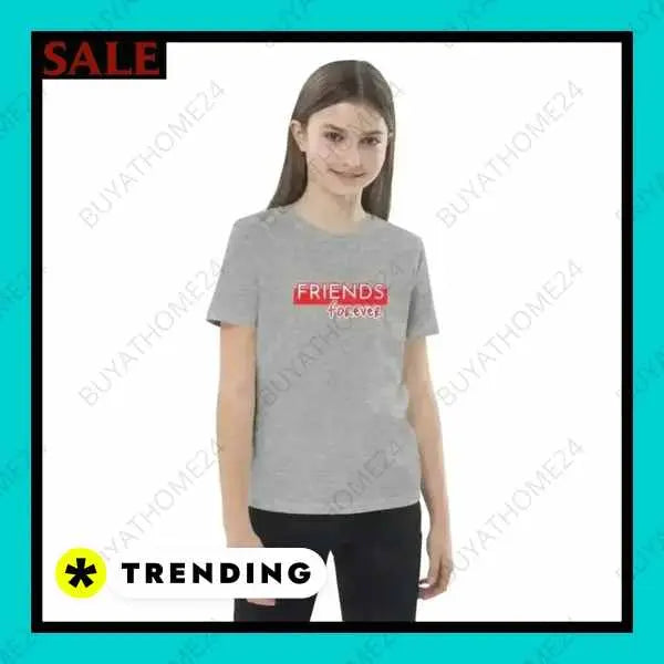 • Rundhalsshirts I Kurzarm Kinder T-Shirt 3-14 Jahre - BUYATHOME24