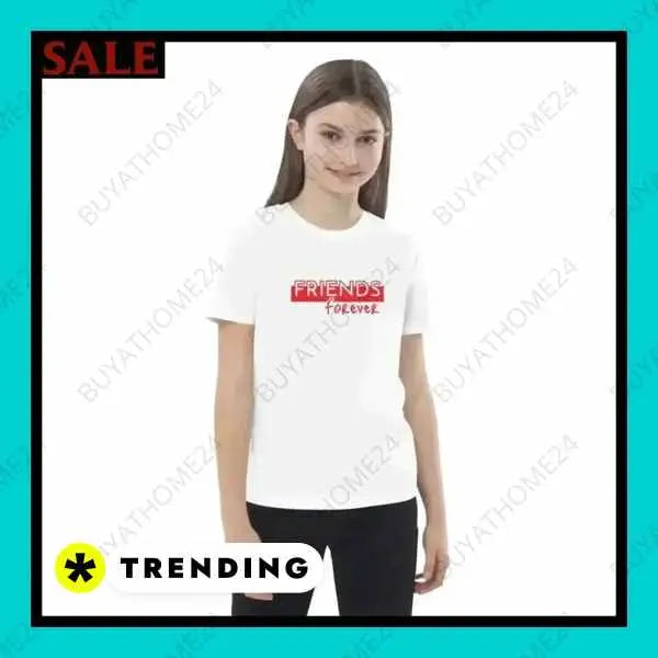 • Rundhalsshirts I Kurzarm Kinder T-Shirt 3-14 Jahre - BUYATHOME24