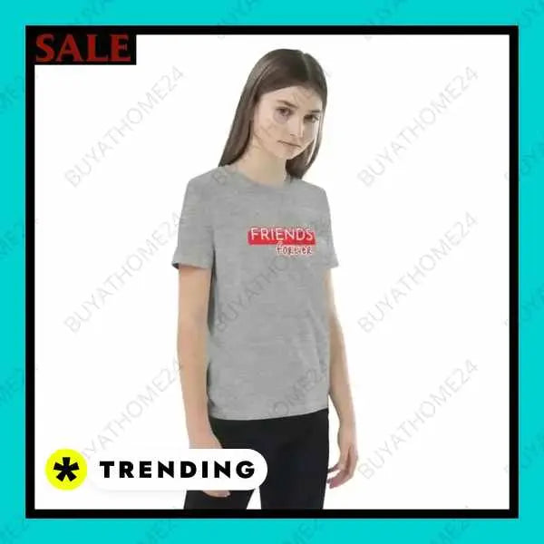• Rundhalsshirts I Kurzarm Kinder T-Shirt 3-14 Jahre - BUYATHOME24