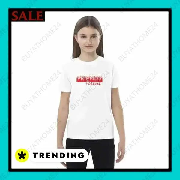 • Rundhalsshirts I Kurzarm Kinder T-Shirt 3-14 Jahre - BUYATHOME24