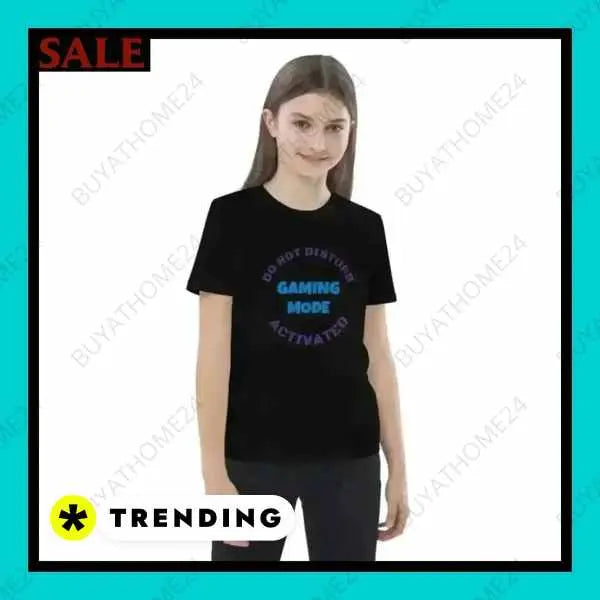 • Rundhalsshirts I Kurzarm Kinder T-Shirt 3-14 Jahre - BUYATHOME24