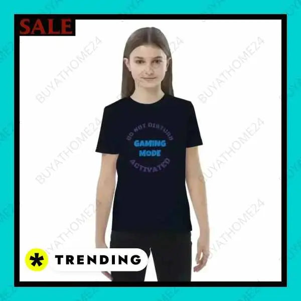 • Rundhalsshirts I Kurzarm Kinder T-Shirt 3-14 Jahre - BUYATHOME24