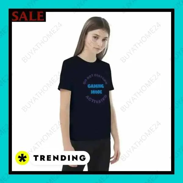 • Rundhalsshirts I Kurzarm Kinder T-Shirt 3-14 Jahre - BUYATHOME24