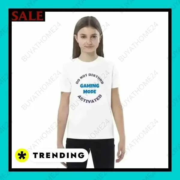 • Rundhalsshirts I Kurzarm Kinder T-Shirt 3-14 Jahre - BUYATHOME24