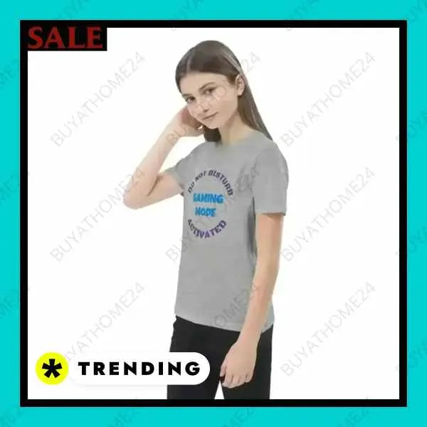 • Rundhalsshirts I Kurzarm Kinder T-Shirt 3-14 Jahre - BUYATHOME24