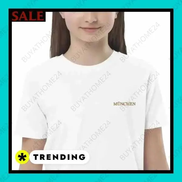 • Rundhalsshirts I Kurzarm Kinder T-Shirt 3-14 Jahre - BUYATHOME24