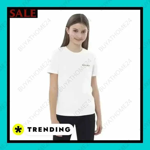 • Rundhalsshirts I Kurzarm Kinder T-Shirt 3-14 Jahre - BUYATHOME24