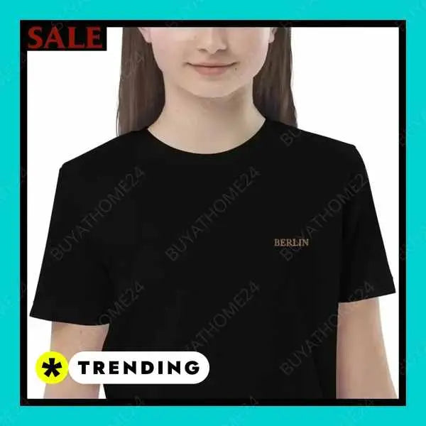 • Rundhalsshirts I Kurzarm Kinder T-Shirt 3-14 Jahre - BUYATHOME24