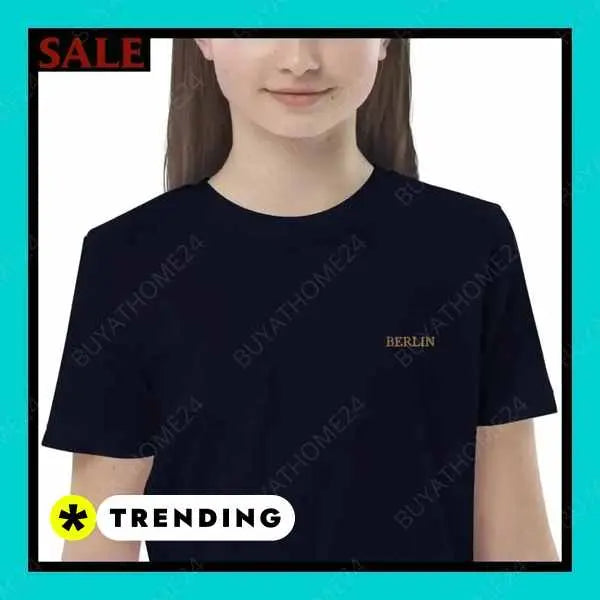 • Rundhalsshirts I Kurzarm Kinder T-Shirt 3-14 Jahre - BUYATHOME24