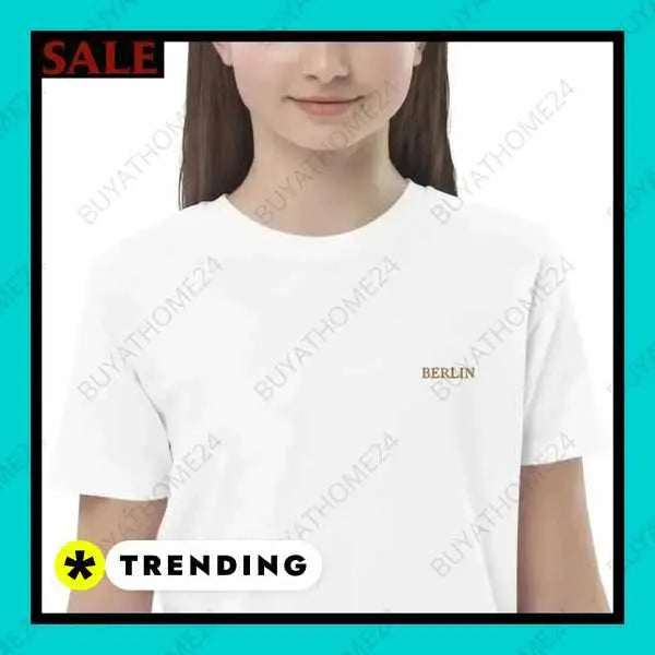 • Rundhalsshirts I Kurzarm Kinder T-Shirt 3-14 Jahre - BUYATHOME24