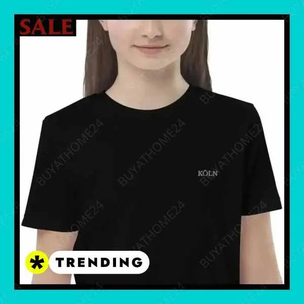 • Rundhalsshirts I Kurzarm Kinder T-Shirt 3-14 Jahre - BUYATHOME24