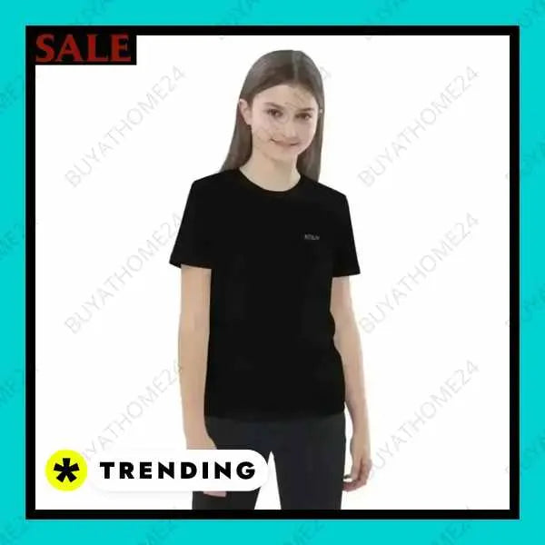 • Rundhalsshirts I Kurzarm Kinder T-Shirt 3-14 Jahre - BUYATHOME24