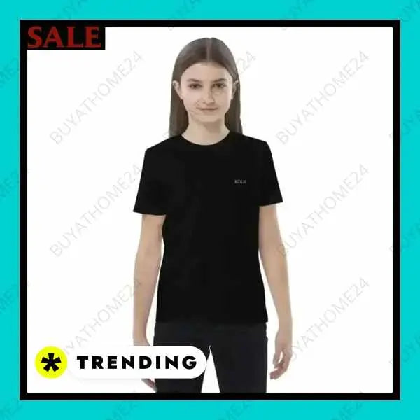 • Rundhalsshirts I Kurzarm Kinder T-Shirt 3-14 Jahre - BUYATHOME24
