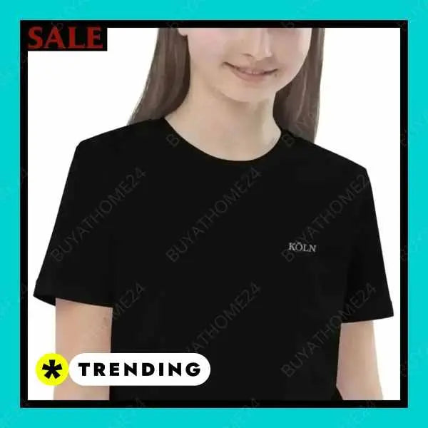 • Rundhalsshirts I Kurzarm Kinder T-Shirt 3-14 Jahre - BUYATHOME24