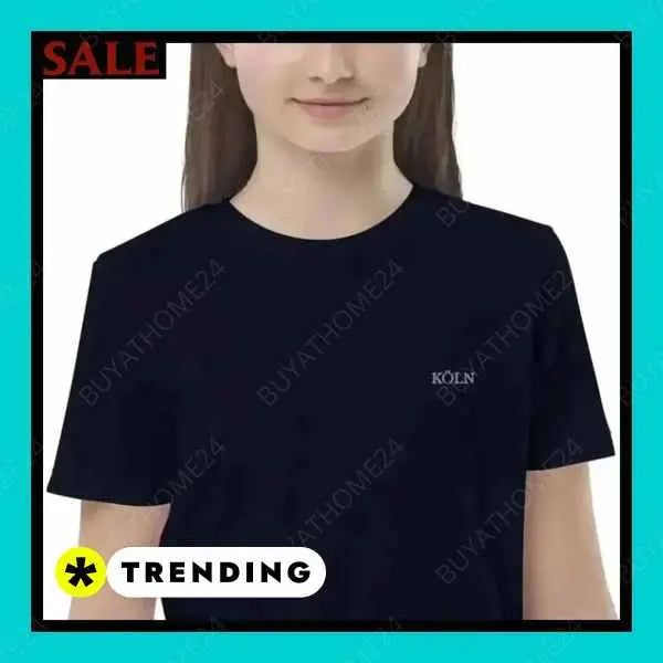 • Rundhalsshirts I Kurzarm Kinder T-Shirt 3-14 Jahre - BUYATHOME24