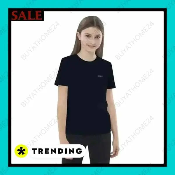 • Rundhalsshirts I Kurzarm Kinder T-Shirt 3-14 Jahre - BUYATHOME24