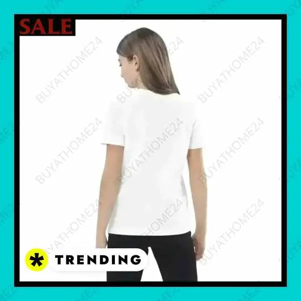 • Rundhalsshirts I Kurzarm Kinder T-Shirt 3-14 Jahre - BUYATHOME24