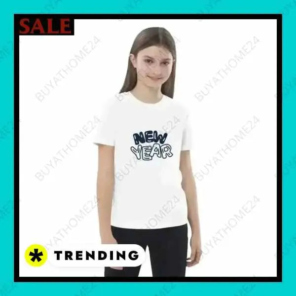 • Rundhalsshirts I Kurzarm Kinder T-Shirt 3-14 Jahre - BUYATHOME24
