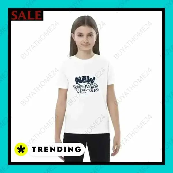 • Rundhalsshirts I Kurzarm Kinder T-Shirt 3-14 Jahre - BUYATHOME24