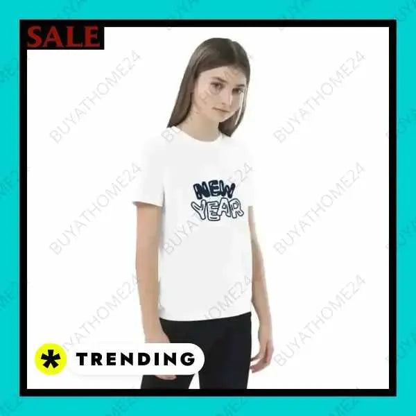 • Rundhalsshirts I Kurzarm Kinder T-Shirt 3-14 Jahre - BUYATHOME24