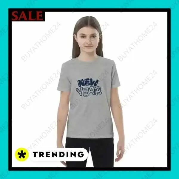 • Rundhalsshirts I Kurzarm Kinder T-Shirt 3-14 Jahre - BUYATHOME24