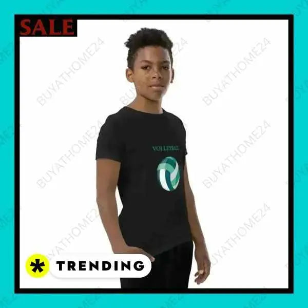 • Rundhalsshirts I Kurzarm Kinder T-Shirt S, M, L, XL - BUYATHOME24