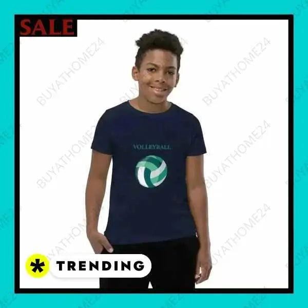 • Rundhalsshirts I Kurzarm Kinder T-Shirt S, M, L, XL - BUYATHOME24