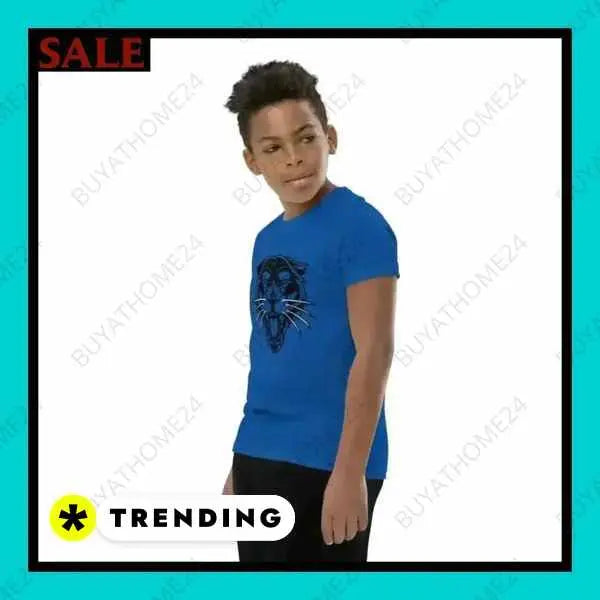 • Rundhalsshirts I Kurzarm Kinder T-Shirt S, M, L, XL - BUYATHOME24