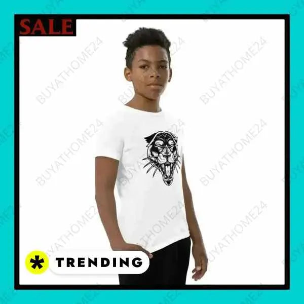 • Rundhalsshirts I Kurzarm Kinder T-Shirt S, M, L, XL - BUYATHOME24