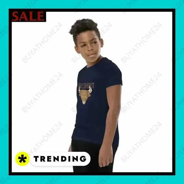 • Rundhalsshirts I Kurzarm Kinder T-Shirt S, M, L, XL - BUYATHOME24