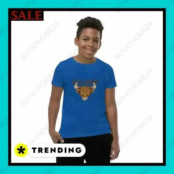 • Rundhalsshirts I Kurzarm Kinder T-Shirt S, M, L, XL - BUYATHOME24