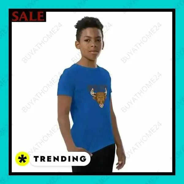 • Rundhalsshirts I Kurzarm Kinder T-Shirt S, M, L, XL - BUYATHOME24