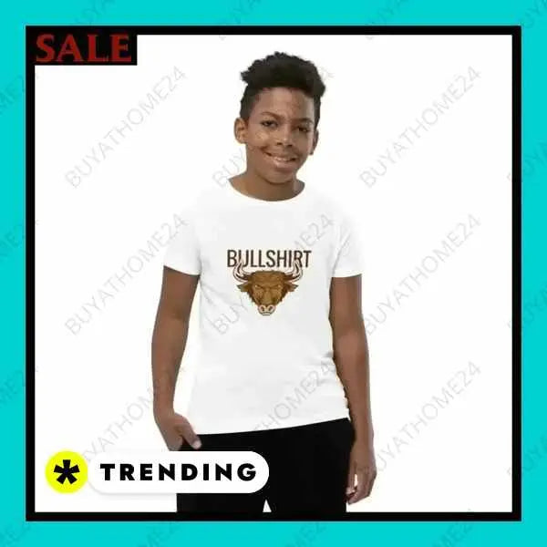 • Rundhalsshirts I Kurzarm Kinder T-Shirt S, M, L, XL - BUYATHOME24