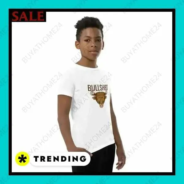 • Rundhalsshirts I Kurzarm Kinder T-Shirt S, M, L, XL - BUYATHOME24