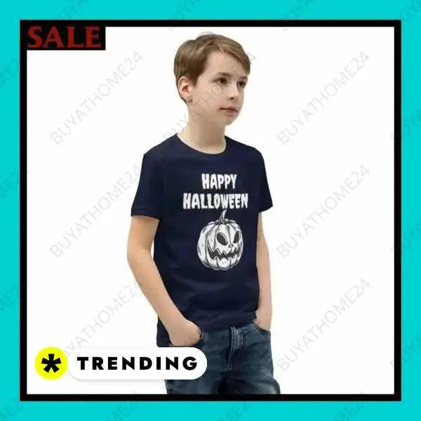 • Rundhalsshirts I Kurzarm Kinder T-Shirt S, M, L, XL - BUYATHOME24